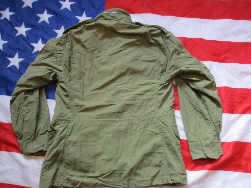 early GENUINE US ARMY USA ISSUE VIETNAM WAR M65 COAT COMBAT jacket OG 107 S - M — image 4