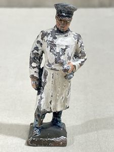 Original Nazi Era German Army Toy Soldier Officer Surgeon, LINEOL