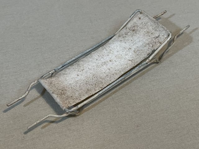 Original Nazi Era German Toy Soldier's Metal Frame Stretcher
