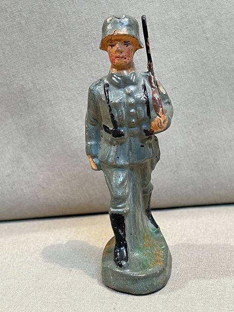 Original Nazi Era German Marching Toy Soldier