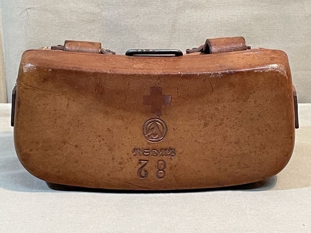 Original 1937 German SA Marked Medic's Front Pouch — image 17