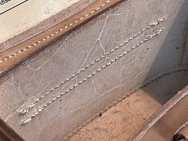 Original 1937 German SA Marked Medic's Front Pouch — image 28