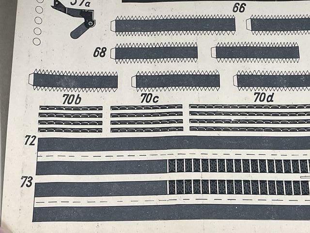Original WWII German Paper Model Kit, Panzer II (Incomplete) — image 13