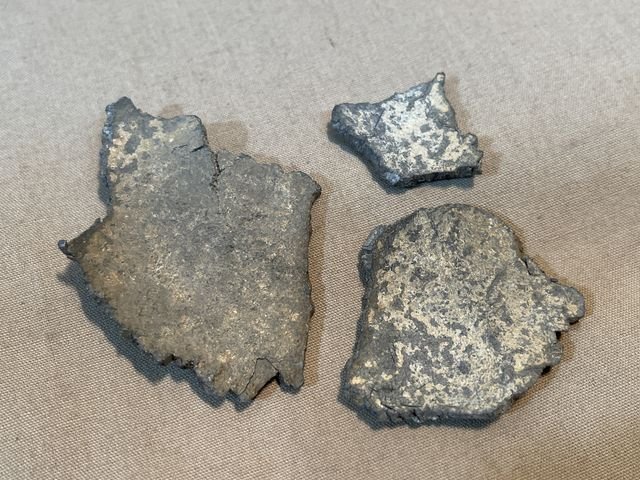 Original Nazi Era German Metal HITLER Bust, Rifle Butt Damaged — image 16