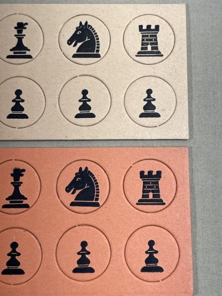 Original WWII German Soldier's Feldpost Chess Game w/Envelope Mailer — image 5