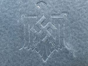 Original 1938 German DRL Award for Participating in Women's Team Gymnastics