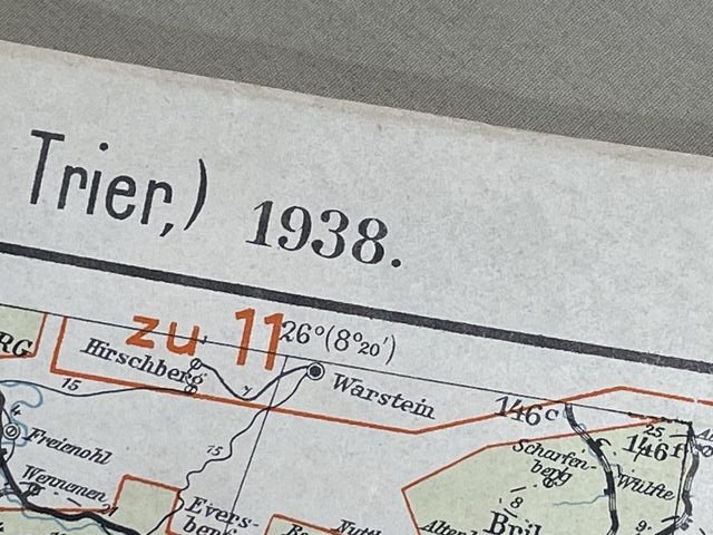 Original 1938 German Postal Map, Berlin Special Edition — image 10