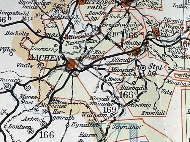 Original 1938 German Postal Map, Berlin Special Edition — image 13