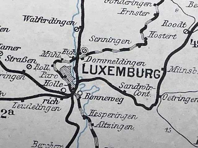 Original 1938 German Postal Map, Berlin Special Edition — image 17
