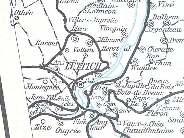 Original 1938 German Postal Map, Berlin Special Edition — image 19