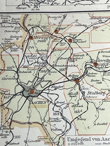 Original 1938 German Postal Map, Berlin Special Edition — image 20