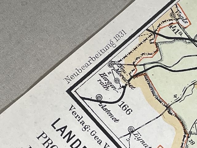 Original 1938 German Postal Map, Berlin Special Edition — image 24
