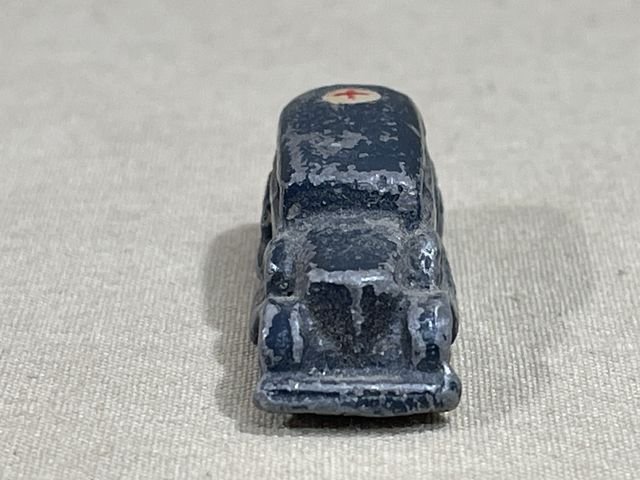 Original WWII Era German Wehrmacht Tactical Representation, Blue Ambulance — image 2