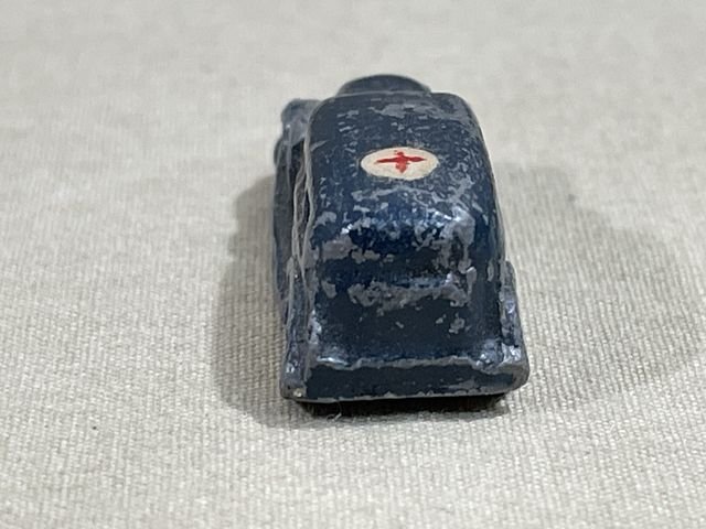 Original WWII Era German Wehrmacht Tactical Representation, Blue Ambulance — image 4