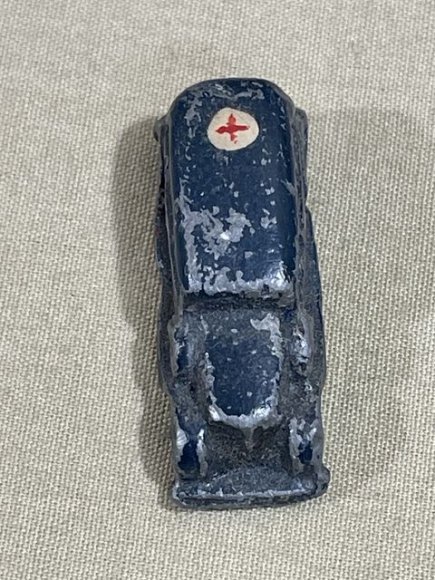 Original WWII Era German Wehrmacht Tactical Representation, Blue Ambulance — image 5