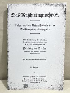 REPRINT - WWI German MG08 Manual