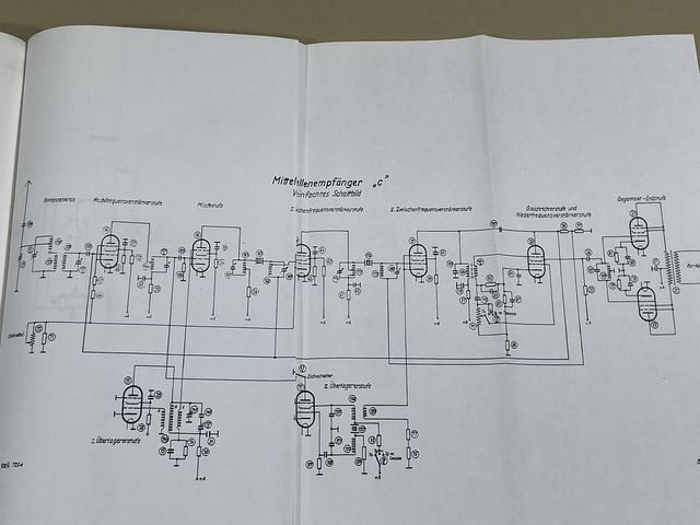 REPRINT, German WWII Medium Wave Receiver C Manual — image 9