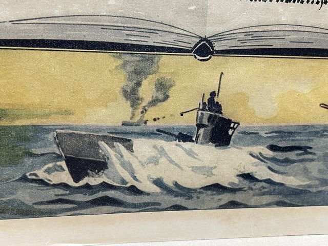 EARLY POSTWAR German Soldier's Service Print, Medical Oberschütze — image 10
