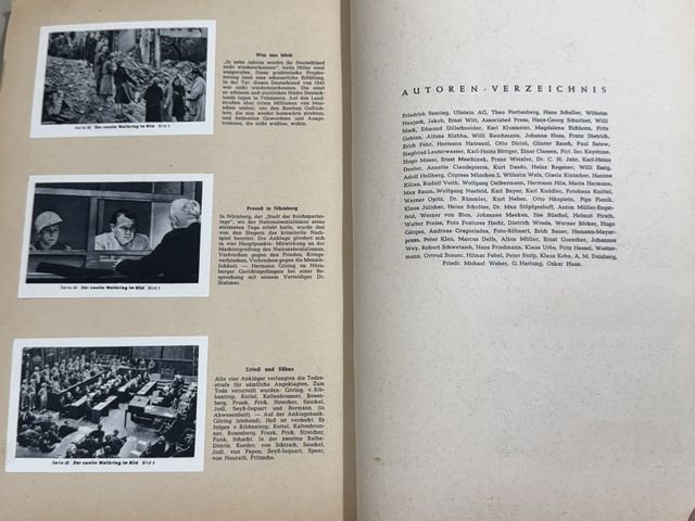 POST-WWII 1950's Era German Cigarette Card Album Set, The 2nd World War in Photographs — image 15