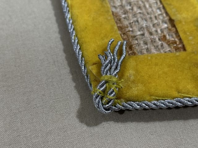 REPRODUCTION WWII German Luftwaffe Flight/Fallschirmjðger Oberstleutnant's Collar Tabs, Pair — image 5