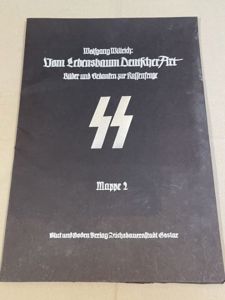POSTWAR REPRINT German SS Prints Set in Large Folder, Wolfgang Willrich