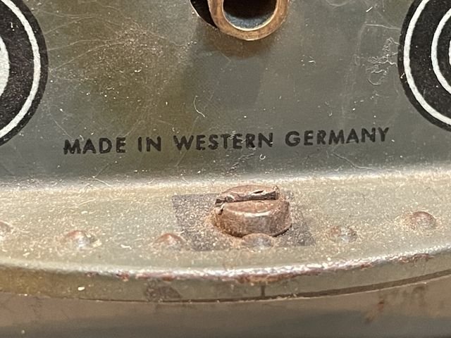 POSTWAR German Mechanical Toy Tank, Gescha Patent — image 16
