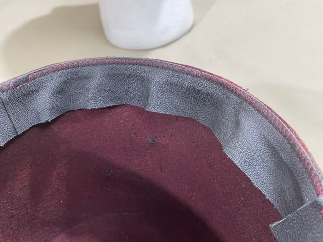 REPRODUCTION WWII German Waffen-SS Fez, Maroon — image 15