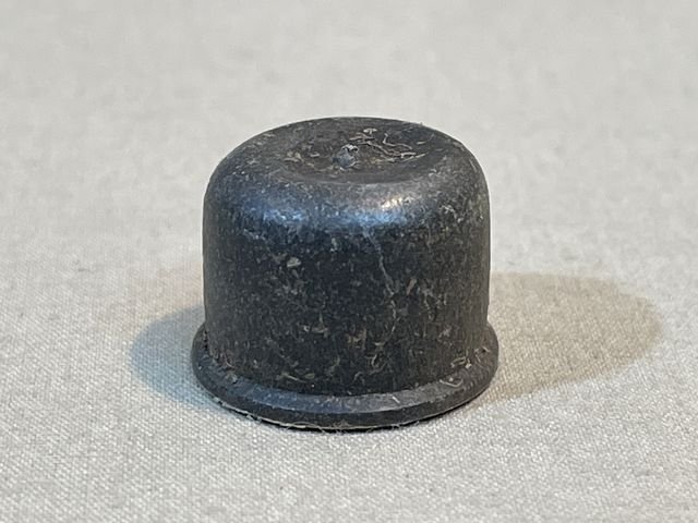 Original WWII German Mauser Kar98K Rubber Muzzle Cover — image 5