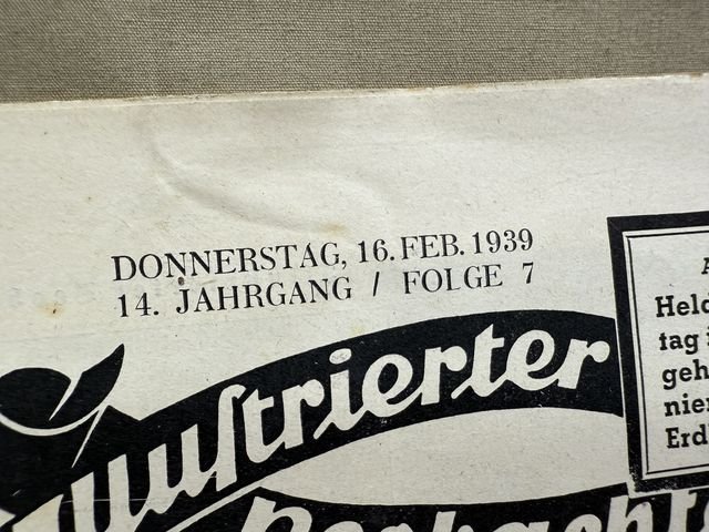 Original Pre-WWII German Magazine, Illustrierter Beobachter — image 2
