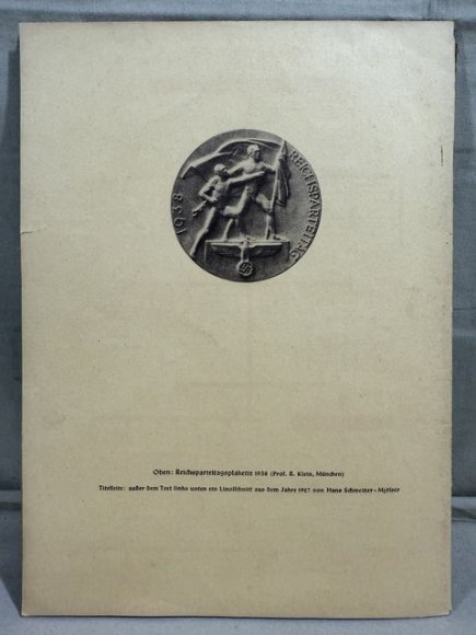 Original 1938 German NADAP Training Magazine, AUFBRUCH UND KAMPE DER PARTEI — image 9