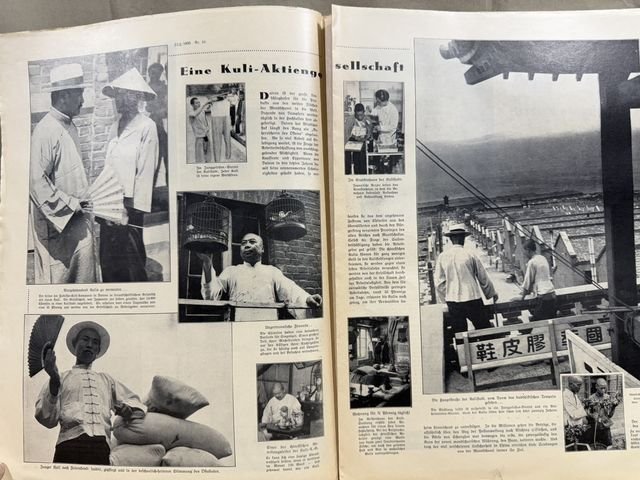 Original Nazi Era German Berliner Illustrierter Zeitung Magazine, March 1935 — image 5