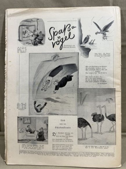 Original Nazi Era German Berliner Illustrierter Zeitung Magazine, March 1935 — image 7