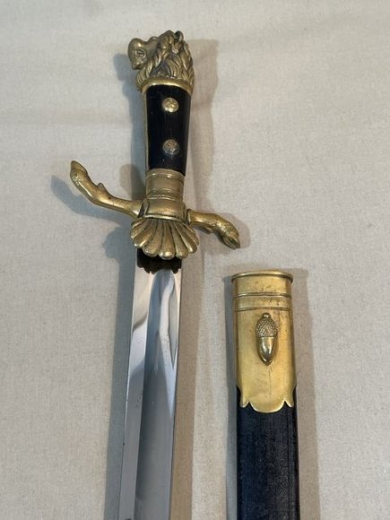 Original 1860-80 Era Bavarian Forestry Officer's Cutlass — image 3