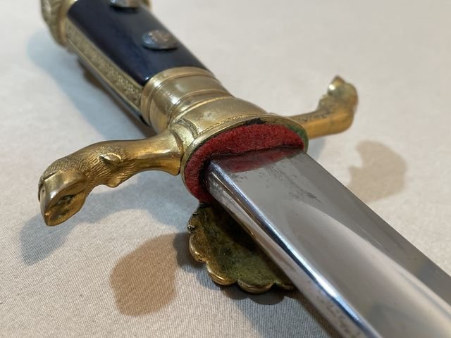 Original 1860-80 Era Bavarian Forestry Officer's Cutlass — image 8
