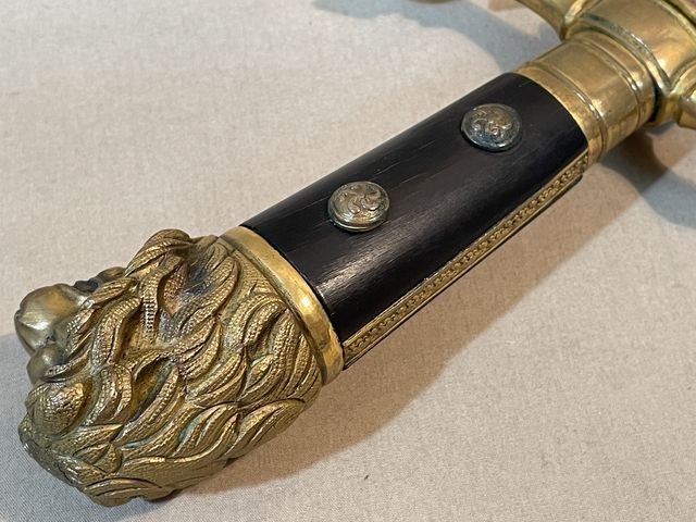 Original 1860-80 Era Bavarian Forestry Officer's Cutlass — image 9