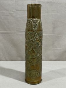 Original WWII US 37mm M17 Shell Trench Art