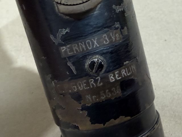 Original WWII German Made Scope, PERNOX 3 1/2 — image 10