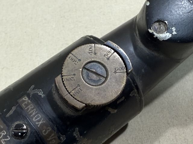 Original WWII German Made Scope, PERNOX 3 1/2 — image 9
