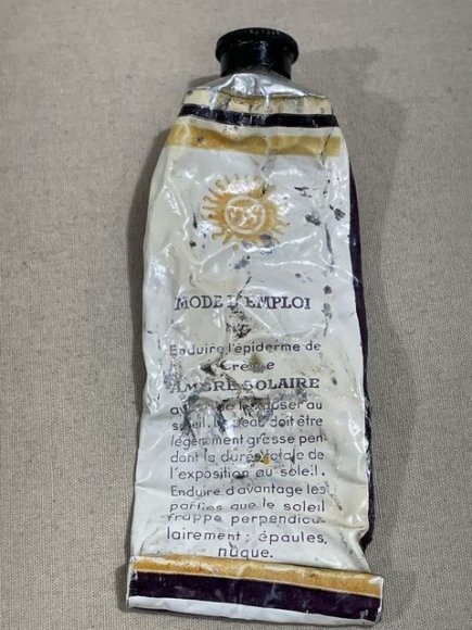 Original WWII Era French Medical Item, Burn Cream — image 3