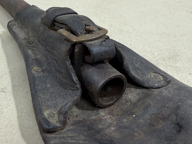 Original WWI French 86/15 Bayonet, Scabbard and Leather Frog — image 18