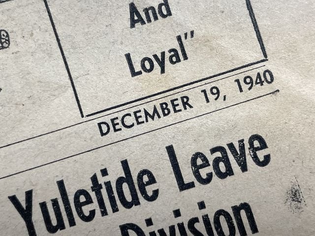 Original Pre-WWII US Army 4th Division Newspaper, The Ivy Leaf — image 3