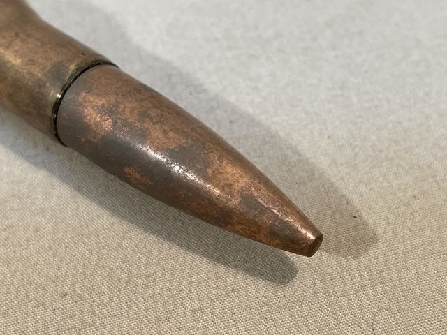 Original WWII US .50 Caliber Dummy Round, 1944 Dated — image 3