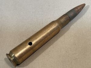 Original WWII US .50 Caliber Dummy Round, 1944 Dated