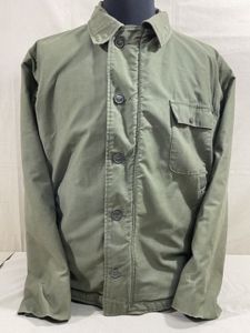 Original Vietnam Era US Navy A2 Deck Jacket, NAMED LARGE SIZE