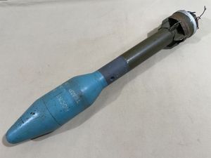Original Korean War Era US 3.5' Super Bazooka Training Rocket, M29A2