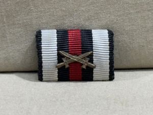 Original Pre-WWII German Combatant's 1914-18 Cross of Honor Ribbon Bar, UNISSUED