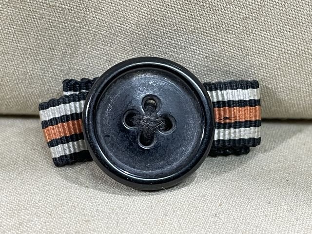 Original Pre-WWII German Button Hole Ribbon, Non-Combatant Hindenburg Cross — image 2
