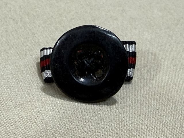 Original Pre-WWII German Button Hole Ribbon, Non-Combatant Hindenburg Cross — image 3