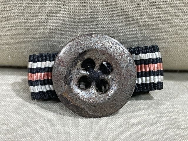 Original Pre-WWII German Lapel Button Hole Ribbon, Hindenburg Cross — image 3