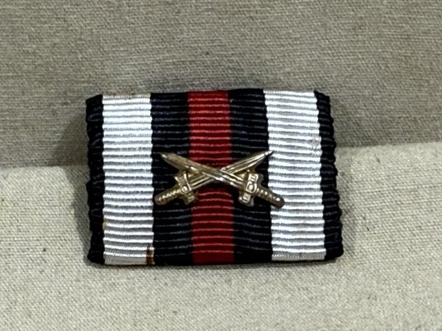 Original Pre-WWII German Combatant's 1914-18 Cross of Honor Ribbon Bar, UNISSUED